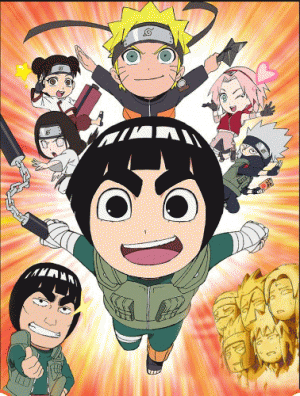 манга Rock Lee's Springtime of Youth  обложка